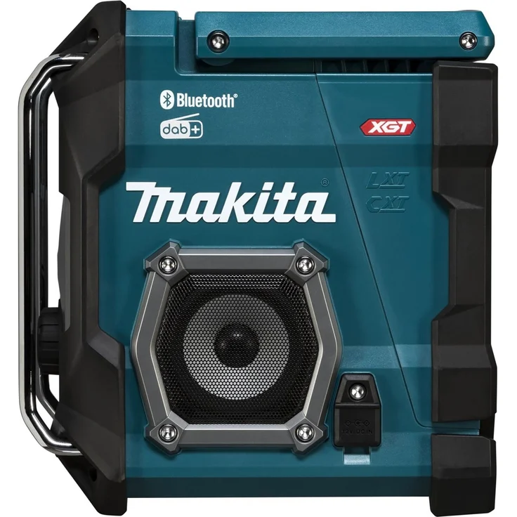 Makita Akku-Baustellenradio 40V max. (ohne Akku, ohne Ladegerät) - MR004GZ, Bluetooth, spritzwassergeschützt, blau – Bild 4