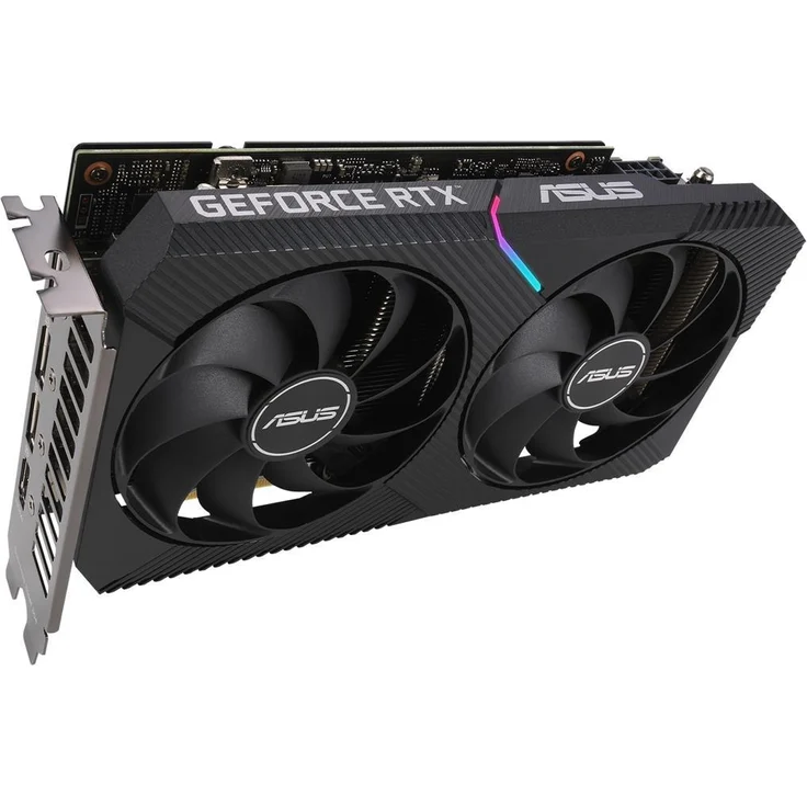 ASUS GeForce Dual RTX 3060 12GB V2 OC Edition Gaming Grafikkarte (GDDR6 Speicher, PCIe 4.0, 1x HDMI 2.1, 3x DisplayPort 1.4a (90YV0GB2-M0NA10) – Bild 9