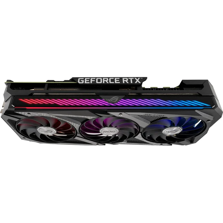 ASUS ROG Strix GeForce RTX 3070 TI 8GB OC Edition Gaming Grafikkarte (GDDR6 Speicher, PCIe 4.0, 2x HDMI 2.1, 3x DisplayPort 1.4a, 1x USB-C mit DisplayPort 1.4a, ROG-STRIX-RTX3070TI-O8G-GAMING – Bild 9