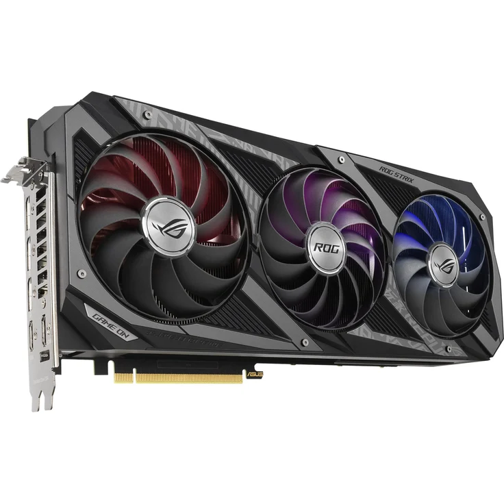 ASUS ROG Strix GeForce RTX 3070 TI 8GB OC Edition Gaming Grafikkarte (GDDR6 Speicher, PCIe 4.0, 2x HDMI 2.1, 3x DisplayPort 1.4a, 1x USB-C mit DisplayPort 1.4a, ROG-STRIX-RTX3070TI-O8G-GAMING – Bild 5