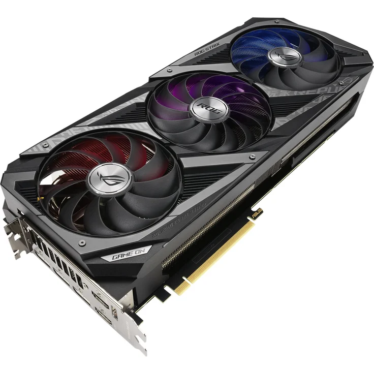 ASUS ROG Strix GeForce RTX 3070 TI 8GB OC Edition Gaming Grafikkarte (GDDR6 Speicher, PCIe 4.0, 2x HDMI 2.1, 3x DisplayPort 1.4a, 1x USB-C mit DisplayPort 1.4a, ROG-STRIX-RTX3070TI-O8G-GAMING – Bild 10