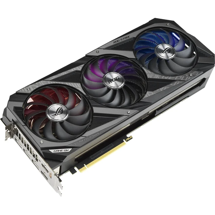ASUS ROG Strix GeForce RTX 3070 TI 8GB OC Edition Gaming Grafikkarte (GDDR6 Speicher, PCIe 4.0, 2x HDMI 2.1, 3x DisplayPort 1.4a, 1x USB-C mit DisplayPort 1.4a, ROG-STRIX-RTX3070TI-O8G-GAMING – Bild 6