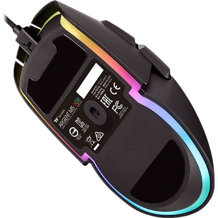 Thermaltake ARGENT M5 RGB, Gaming-Maus, GMO-TMF-WDOOBK-01 – Bild 12