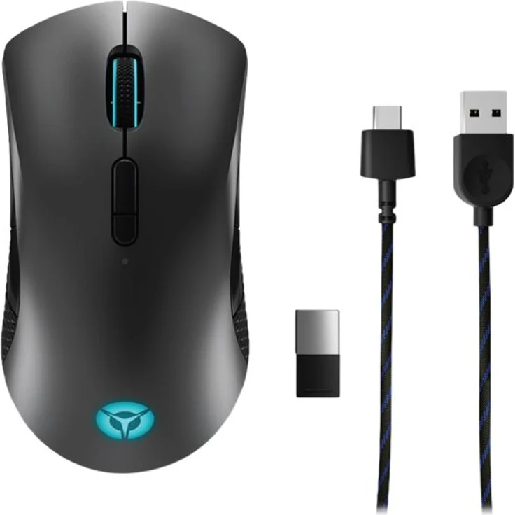 Lenovo Legion M600 Wireless Gaming Mouse, Black/Iron Grey, USB/Bluetooth (GY50X79385) – Bild 6