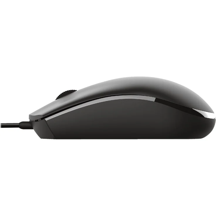 Trust Basi Wired Mouse schwarz, USB (24271) – Bild 2