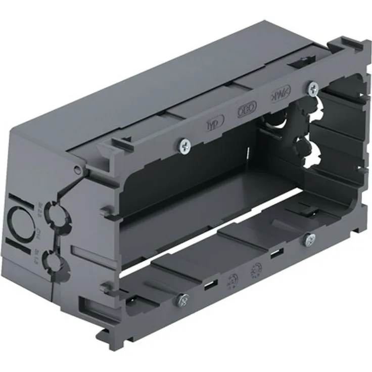 OBO BettermannGeräteeinbaudose 71GD7-2 148x77x58mm 2-fach eisengrau