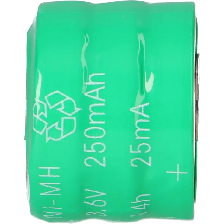 Akku Typ V250H 3,6V 250mAh L1x3 it U Lötfahne NiMH
