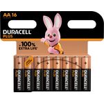 Duracell Batterie Plus NEW - AA (MN1500-LR06) Mignon 16St. - Preisvergleich