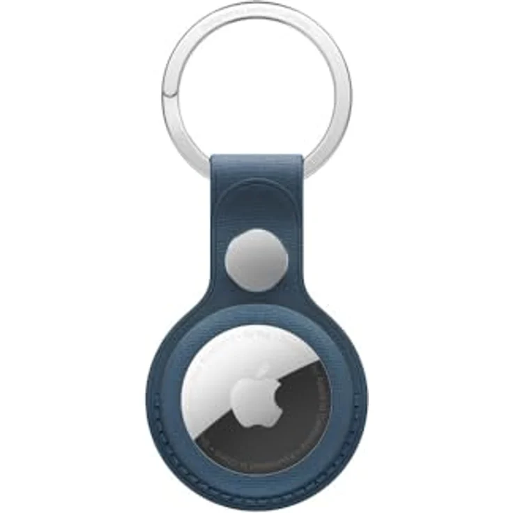 Apple AirTag Feingewebe Schlüsselanhänger – Pazifikblau ​​​​​​​ – Bild 1