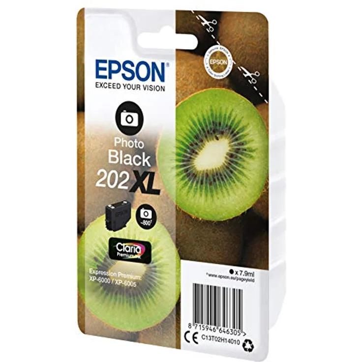 Epson 202XL Tintenpatronen, 7,9 ml, 800 Seiten, Schwarz – Bild 2