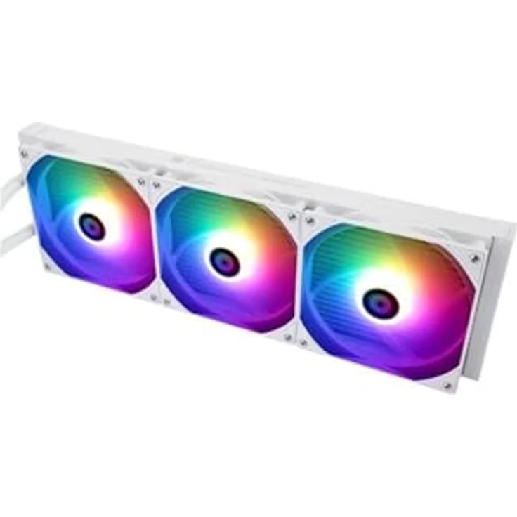 Thermalright Frozen Warframe Wasserkühlung, ARGB - 420mm, CPU Wasserkühler, weiss – Bild 4