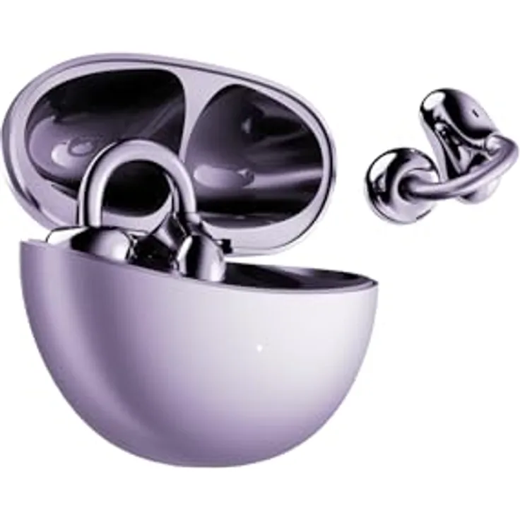 HONOR Choice CLIP-Kopfhörer, Violett, leichte Bauweise mit praktischem Clip