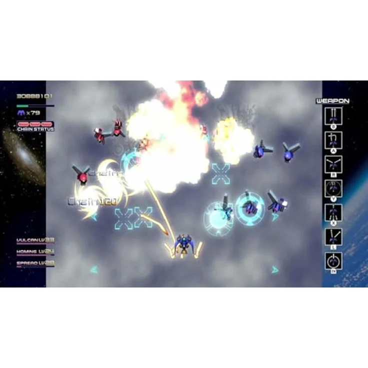 Clear River Games Radiant Silvergun Nintendo Switch, Schießspiel mit spezialisiertem Punktesystem in wunderschönen Grafiken – Bild 3