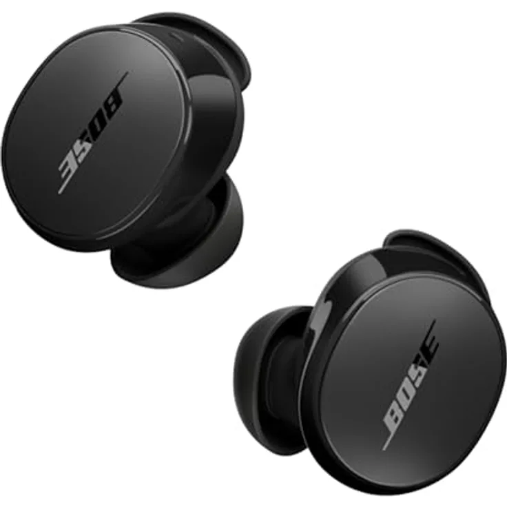 Bose QuietComfort Kabellose Noise-Cancelling-Earbuds, Lifestyle-Bluetooth-Earbuds mit aktivem Noise-Cancelling, bis zu 8,5 Stunden Akkulaufzeit, Schwarz