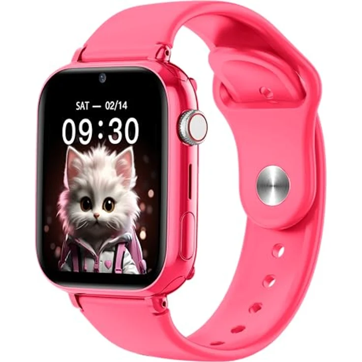 Maxcom Smartwatch Maxcom 4G dla seniora FW59 czarny Sportuhr + Smartwatch, 4,7 cm IPS Display, GPS, 192 MB RAM, 670 mAh Akku – Bild 2