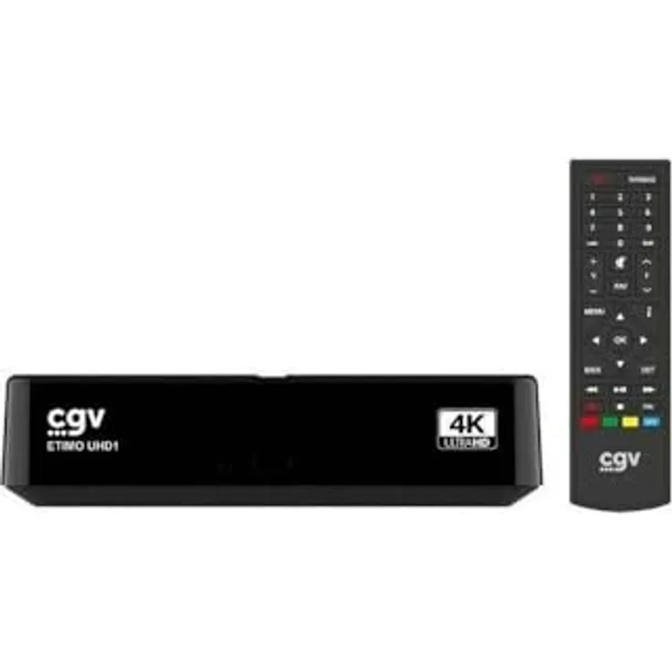 CGV UHD DVB-T-Receiver mit Dolby AC4, HDR10, Kindersicherung und HD Aufnahmefunktion