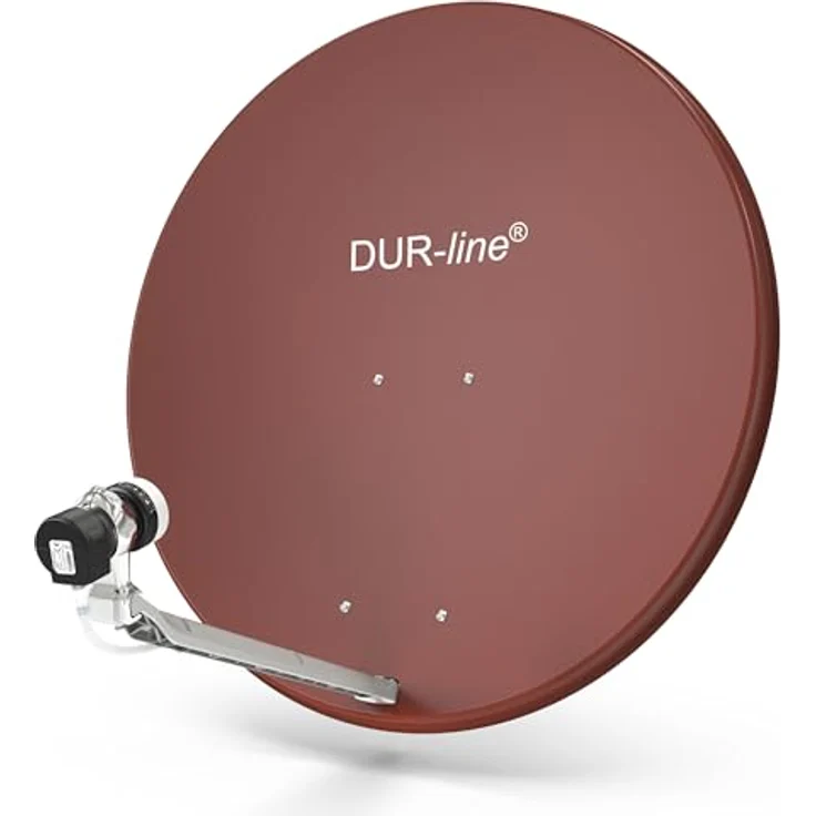 DUR-line Select 85/90cm Komplettanlage rot + Single LNB – Bild 2