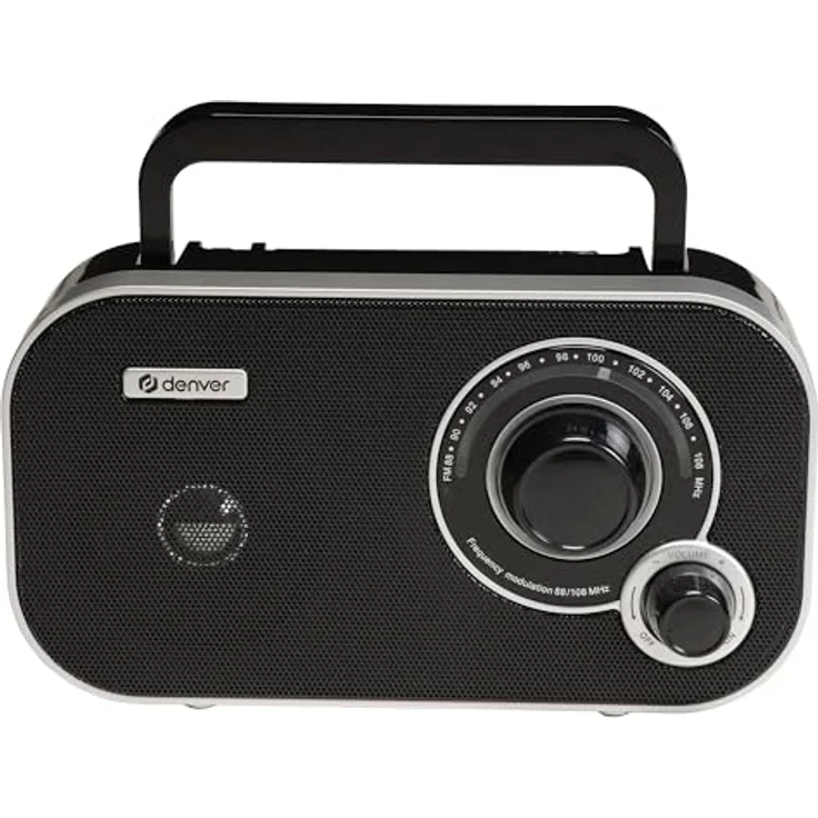 Denver Electronics TR-51 Transistor-Radio, schwarz – Bild 5