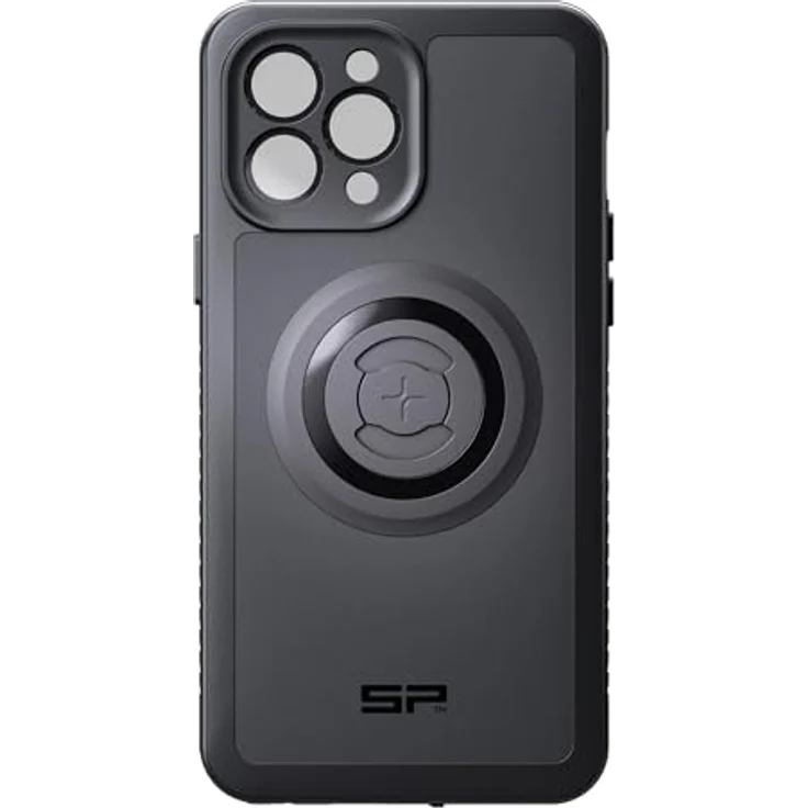 SP CONNECT Phone Case Xtreme kompatibel mit iPhone 13 Pro Max, Militärstandards zertifiziert, magnetische Befestigung, kabelloses Aufladen, wasserdicht, Schwarz – Bild 2