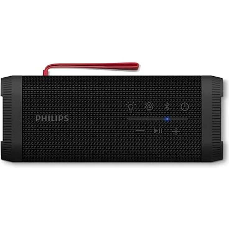 Philips TAS5000EB Kabelloser Bluetooth-Lautsprecher, 70 W, wasserdicht, 24 Stunden Wiedergabe, RGB-LED-Beleuchtung, Schwarz – Bild 4
