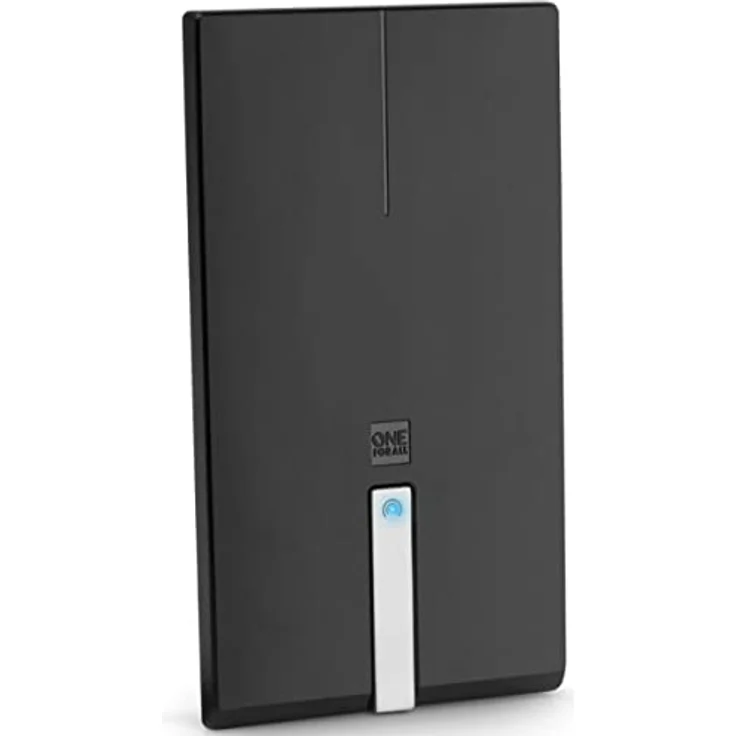 One for All for All – 3G/4G/5G-blockfilter - DVB-T2 Zimmerantenne Digital-TV 4K Ultra HD Signal Clear-Technologie 0 bis 25 km Reichweite Schwarz SV9425-5G, bunt – Bild 1