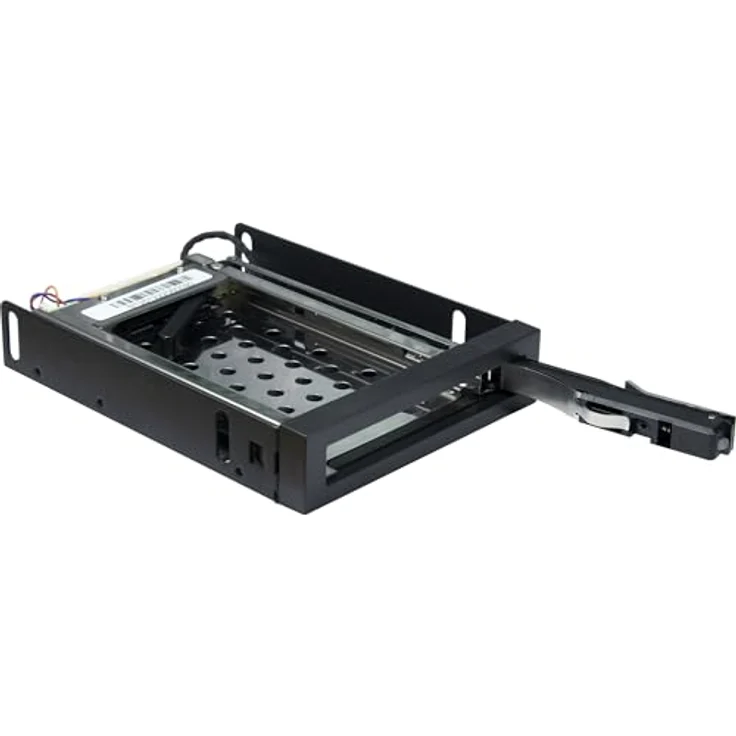 Inter-Tech Wechselrahmen SR-2513, Hot-Swap-Gerät für 1x2,5" Festplatte in 3,5" Schacht, inklusive Diebstahlschutz – Bild 2