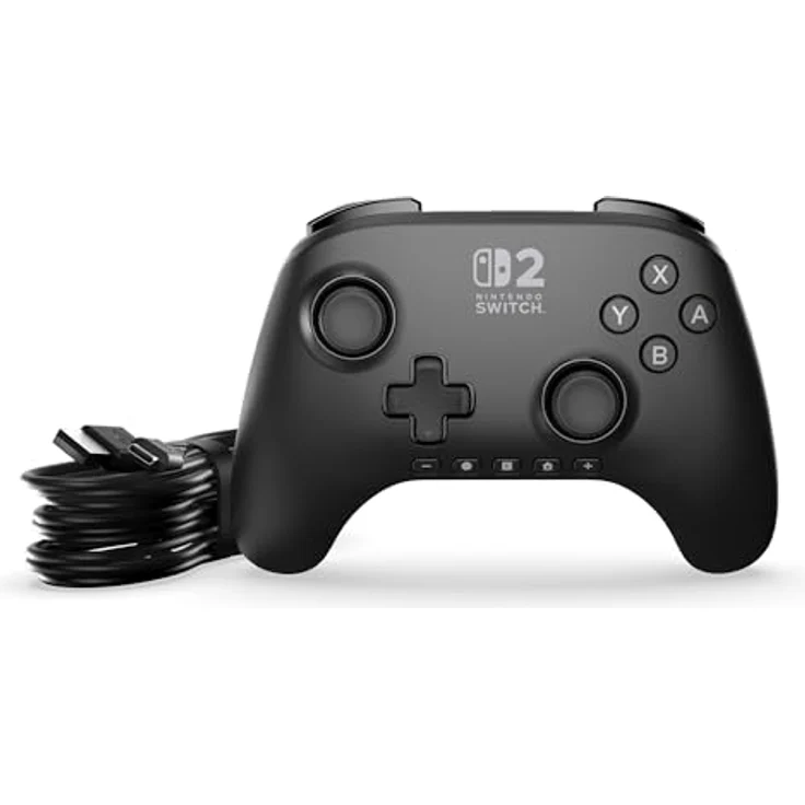 PowerA Advantage Wireless Controller für Nintendo Switch 2, ergonomisch, 30 Stunden Akkulaufzeit, programmierbare Tasten, Schwarz – Bild 4