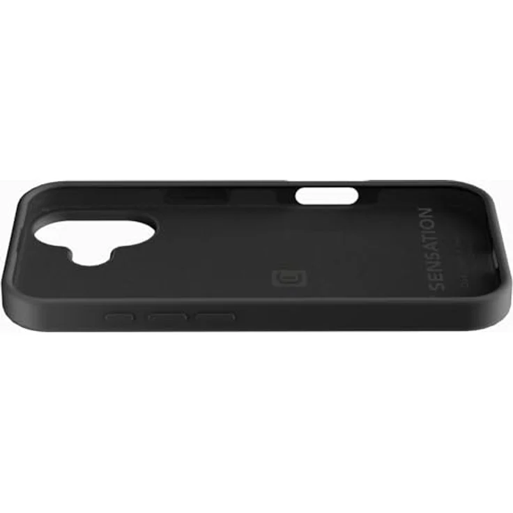 cellularline Sensation Silikonhülle für iPhone 17, Soft Touch, kratzfest, Schwarz – Bild 2