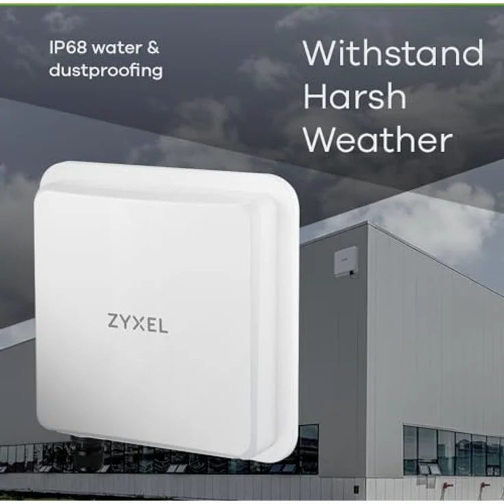 Zyxel 5G NR 5 Gbps Outdoor Router | 4.67 Gbps Data Rate |9 dBi Richtantenne für Lange Distanzen| Einfache Installation Für den Außenbereich geeignet (IP68) | [Nebula FWA710] – Bild 4