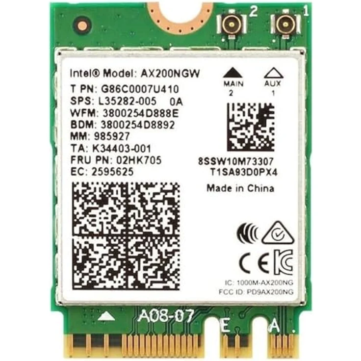 Intel Wi-Fi 6 AX200 (PCIe), Netzwerkkarte mit OFDMA-Technologie für mehrere Nutzer – Bild 2