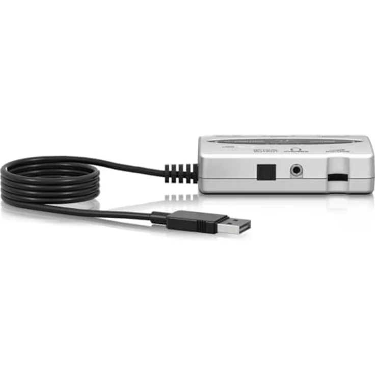 Behringer UCA202, USB Audio Interface mit 2 IN / 2 Out, 48 kHz Hochauflösung und Stereo Kopfhörerausgang – Bild 5