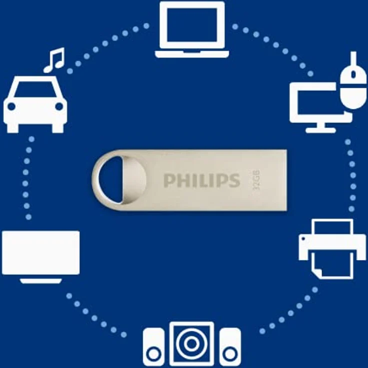 Philips USB 2.0 32GB Moon Edition – Bild 5