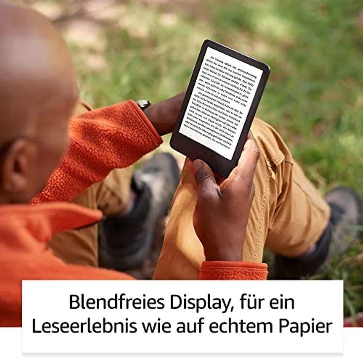 Amazon Kindle (2022) – E-Book-Reader mit 6-Zoll-Display (300 ppi), 16 GB Speicher, mit Werbung, Schwarz, zertifiziert und generalüberholt – Bild 3