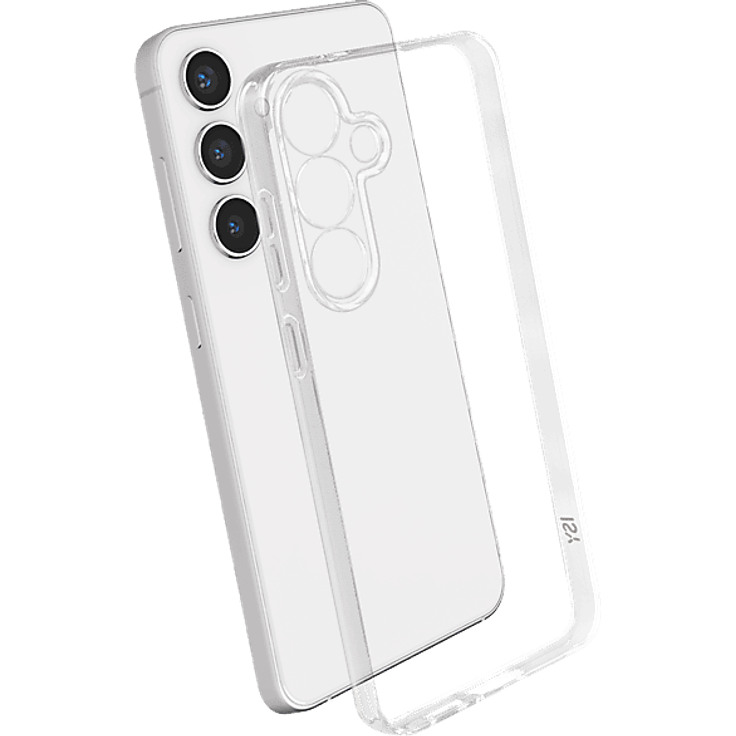 ISY ISC-1051, Backcover für Samsung Galaxy S25, transparent, klarer Schutz