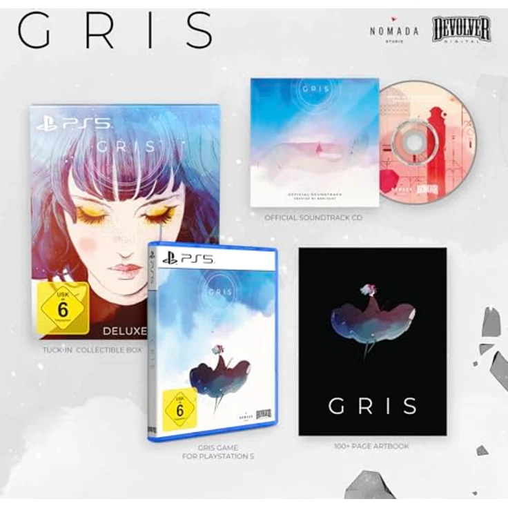 Devolver Digital Gris Devolver Deluxe - PS5, Entspannende Erzähl-Erfahrung mit filigraner Grafik und eleganter Musik – Bild 2