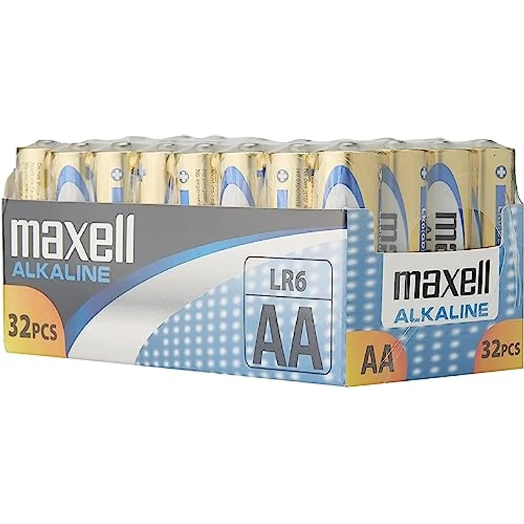 Maxell LR6 AA Mignon Alkaline Batterien (32 er Vorratspack) – Bild 2