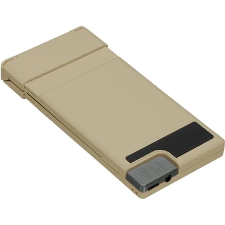 Korg nanoKEY Fold, Faltbarer 25 Tasten MIDI Keyboard Controller mit USB-C, TRS-MIDI und anpassbarer Anschlagdynamik - Sandbeige – Bild 4