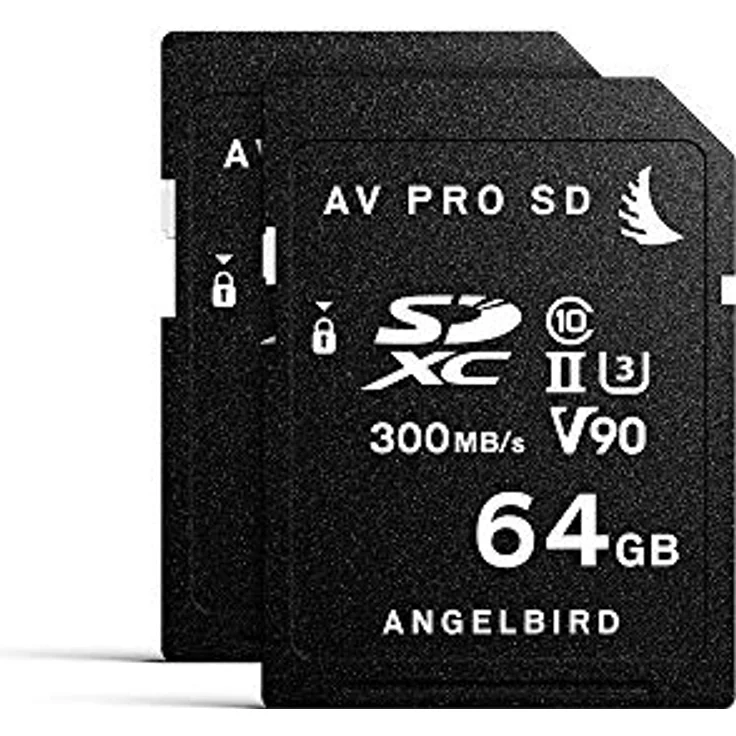 Angelbird SD Card AV PRO UHS-II 64GB V90 2er Pack – Bild 3