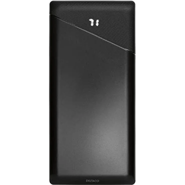 DELTACO Batterie Externe USB-A/C 30000mAh (Noir) - PB-C1002, Powerbank mit hoher Kapazität – Bild 1
