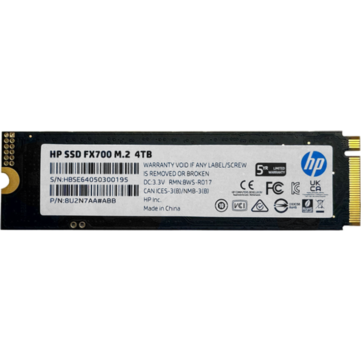 HP SSD FX700 4TB