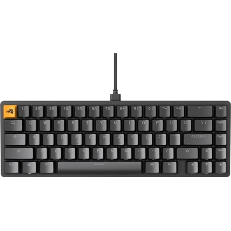 Glorious GMMK 2 Compact-Tastatur - Fox Switches, US-Layout QWERTY, schwarz – Bild 4