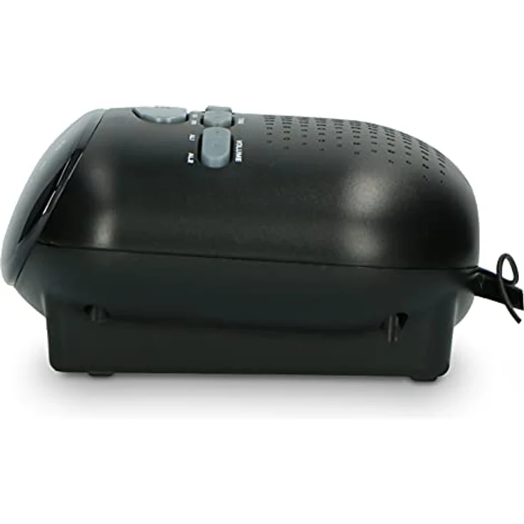 iS ICR-210 Uhrenradio (2X Weckzeiten, Schlummerfunktion, Sleeptimer) schwarz – Bild 6