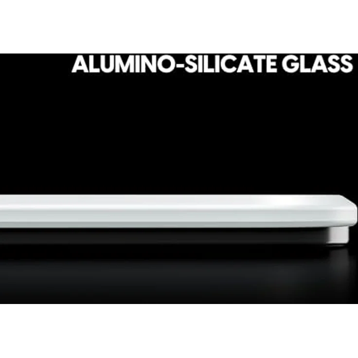 Pulsar Superglide Gaming-Mauspad V2, Aluminium-Silikat-Glasoberfläche, rutschfest, 41,9 x 33 cm (L, Weiß) – Bild 2