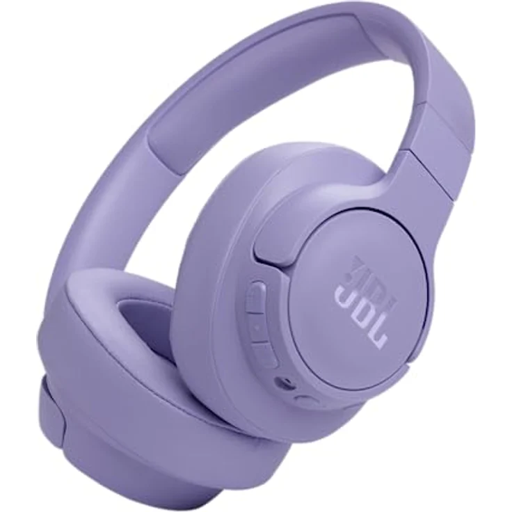 JBL Tune 770NC – Kabellose Over-Ear-Kopfhörer mit adaptivem Noise-Cancelling und faltbarem Design – Bis zu 70 Stunden Akkulaufzeit mit Schnellladefunktion – Lila – Bild 1