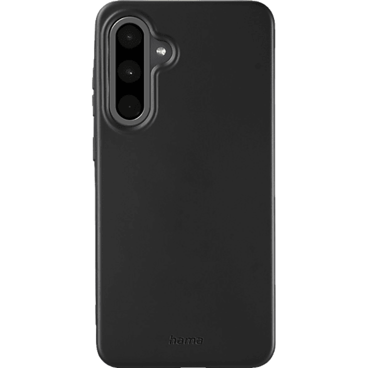 HAMA Fantastic Feel Backcover für Samsung Galaxy A56, kratzfest, schwarz, mit erhöhtem Kameraschutz und angenehmer Haptik