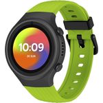 SPC Smartwatch Smartee 4G Junior, 47 mm, 4G, kindgerechte Smartwatch in Grün und Schwarz mit Standortverfolgung und Aktivitätsüberwachung