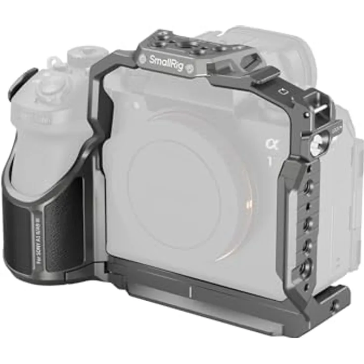 SMALLRIG Cage Hawklock, Schnellwechselkäfig für Sony Alpha 1 II/Alpha 9 III, mit integrierter Schnellwechselplatte, mehreren Installationspunkten und Schutzhülle – 5187