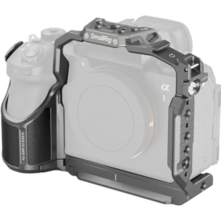 SMALLRIG Cage Hawklock, Schnellwechselkäfig für Sony Alpha 1 II/Alpha 9 III, mit integrierter Schnellwechselplatte, mehreren Installationspunkten und Schutzhülle – 5187 – Bild 1