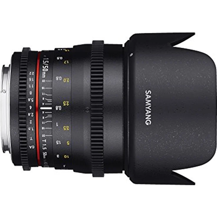 Samyang 50 mm T1.5 AS UMC VDSLR Lens for Micro Four Thirds, black – Bild 2