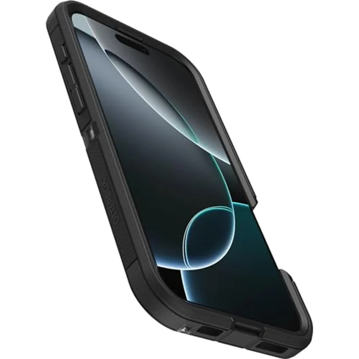 OtterBox Defender Series XT MagSafe Hülle für iPhone 16 Pro Max, stoßfest, Ultra-robust, schützende Hülle, 7X getestet nach Militärstandard, Transparent/Schwarz – Bild 3